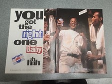 Original 3 Page 1991 Rickey Henderson Diet Pepsi  Print Ad You Got The Right One