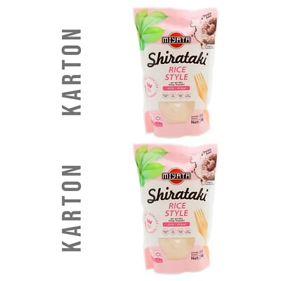 Miyata Shirataki Konjak in Reisform Konjac noodles Rice style 24x270g/ATG200g - Bild 1 von 2