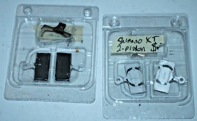 Juego de 2 pastillas de freno de disco Shimano Deore XT para bicicleta MTB de 2 pistones grava envío EE. UU. Foto 1 de 4