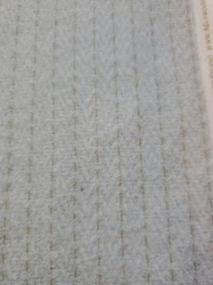 Sewing Fabric Maywood Bonnie Sulivan 1/3y 12x44" Soft Teal Stripe Cotton Flannel - Image 1 of 4