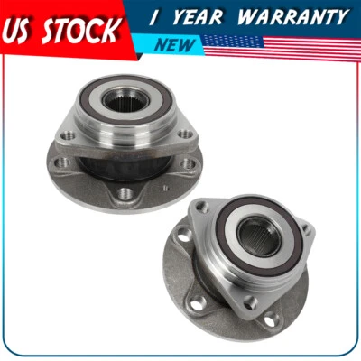 2 X Front Wheel Hub & Bearing For Audi A3  TT Quattro Volkswagen Golf Gti Jetta - Изображение 1 из 4