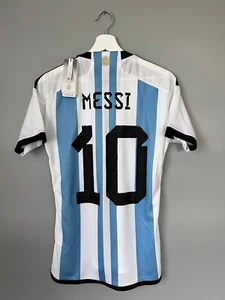 Messi Argentina Jersey 2022 Home Soccer Shirt HF2158 Adidas Mens Size XS - Picture 1 of 11