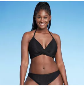 Bikini donna elegante taglia 34B tonalità e riva leggermente foderato a costine - Foto 1 di 7