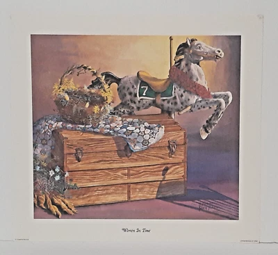 REX W ROBINSON "TEJIDO EN EL TIEMPO" 19" x 23,75" Edición 1060/1250 NUEVO Como Nuevo Foto 1 de 4