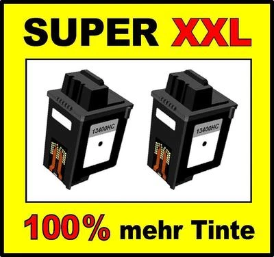 MEG@COLOR 2 x Patronen für Samsung SF3000 SF3100 SF-3200 wie 13400HC INK-M10 Cartridge