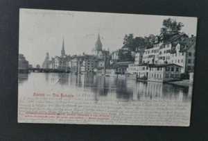 1301 Zürich die Schipfe 1903 - Bild 1 von 2