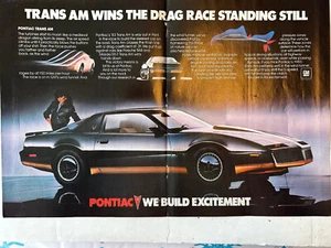 Vintage 1982 Pontiac Firebird original color Ad PN040 - Picture 1 of 2