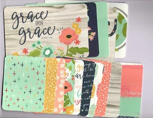 TARJETAS EFÍMERAS DE BOLSILLO/BOLSILLO HECHAS A MANO 3x4 y 4x6 FAITH 15pK de una cara - Imagen 1 de 5