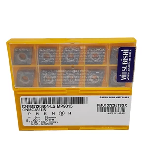 X10 Mitsubishi Hartmetalleinsatz Cnmg 120404-LS Spitzen MP9015 IS8 - Bild 1 von 1