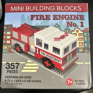 Impact Photographic Microsized Mini Bausteine Feuerwehr Nr.1 357 Teile - Bild 1 von 4