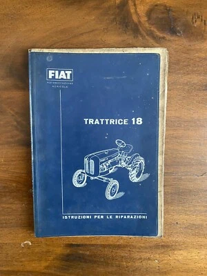 Istruzioni Riparazioni - Fiat Trattori Trattrice 18 - Immagine 1 di 4