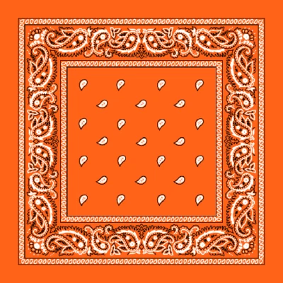 3-12 Piezas 100% Algodón Estampado Paisley Bandana Cabeza Warp Bufanda Diadema Cuello Cubierta Foto 1 de 4