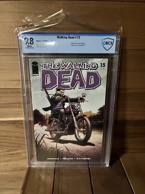 Walking Dead 15 CBCS9.8 2005 Death Of Chris RACHAEL Susie ADLARD Art KEY 1st Pri - Image 1 of 3