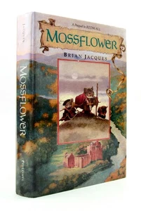 MOSSFLOWER Brian Jacques 1988 Philomel 8th Printing HBDJ EXC L1 - Imagen 1 de 7