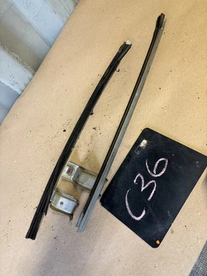 1980 86 1991 92 1997 Ford F150 F250 F350 Bronco par puerta cristal ventana guías oe Foto 1 de 4