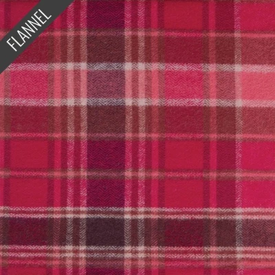 Franela a cuadros Chevron en arándano | Franela galería de arte | Galería de arte Foto 1 de 3