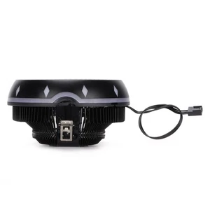 CPU Cooler Aluminum Air Cooling RGB Lighting CPU Radiator Fans For 1 NEW - Afbeelding 1 van 12