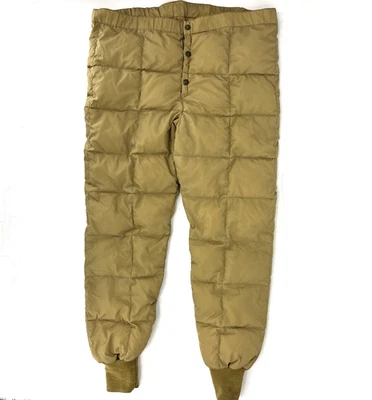 Pantalones Cabelas Para Hombres 40" 3XL Plumón de Ganso del Norte Puffer Capa Base Nieve Esquí Caza Foto 1 de 4