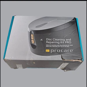 PROCARE CD/DVD Disc Reinigungs- und Reparaturset PRO Open Box unbenutzt - Bild 1 von 4