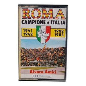 *HH* Musicassetta Alvaro Amici Roma Campione D'Italia 1982 1983 Calcio Cassetta  - Foto 1 di 7