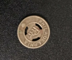 Transit Token Philadelphia PTC Token Railroad RR Bus Subway Train - Bild 1 von 4