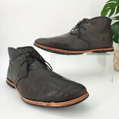 Timberland Boot Co Hombres Wodehouse Chukka Botas de Cuero Marrón Talla 10 Foto 1 de 4