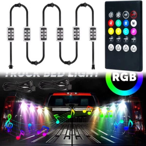 6 pz 36 luci rocciose letto camion sotto il corpo illuminazione a LED RGB telecomando IR - Foto 1 di 9