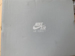 Herren Jungen NIKE Air Force 1 weiß Gr. 42,5 Sneaker Sportschuh Schnürer AF1 - Bild 1 von 12