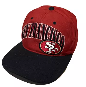 Vintage San Francisco 49ers Starter Mütze ProLine Authentic rot schwarz SnapBack Cap - Bild 1 von 11
