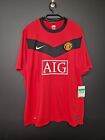 Manchester United Shirt Trikot 2009/10 Football Original BNWT Manu Shirt Size XL