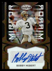 Bobby Hebert 2023 Panini Certified Mirror Signatures Bronze #/99 #MS51 - Picture 1 of 2