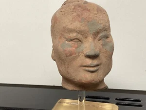 Han Dynasty terracotta Head - Picture 1 of 2