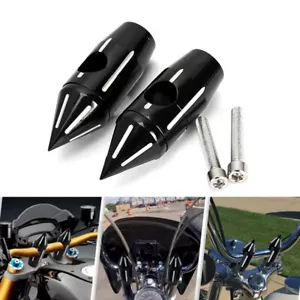 1'' Black Handlebar Risers for Honda Shadow VT ACE Sabre Spirit VLX 1100 750 600 - Picture 1 of 12