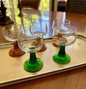 Roemer Wine Glasses Set Of 5 - Picture 1 of 3