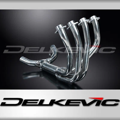 DELKEVIC HONDA CBR1100XX BLACKBIRD 96-09 ACERO INOXIDABLE 4-2 TUBOS DE ESCAPE COMPATIBLES CON OEM