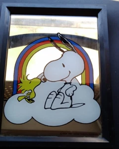 SNOOPY SPECCHIO VINTAGE - 1965 UNITED FEATURE SYNDICATE INC - Foto 1 di 3