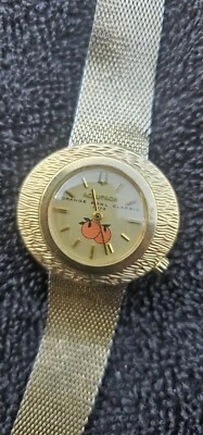 Reloj Alabama Crimson Tide Orange Bowl 1972 sin anillo de campeonato Bulova Accutro Foto 1 de 4