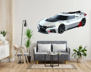 3D Kühler Stil H996 Auto Wallpaper Wandbild Poster Wandaufkleber Transport Honey - Bild 1 von 5