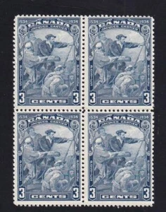 Canada 1934 Jacques Cartier, MNH block of 4 sc#208 [v3] - Picture 1 of 1