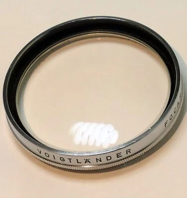 VoigtlanderFocar C  47mm Filter 345/47 Germany Nocton  (slip on type) close up - Image 1 of 4