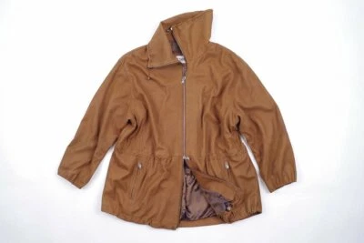 Christ Women's Soft Lightweight Goatskin Leather Parka, SIZE 2XL - Image 1 of 4