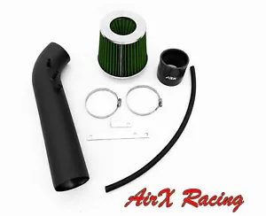 AirX Racing Coat Black-Green For 1999-2000 Honda Civic Ex Hx Si 1.6L Air Intake - Bild 1 von 4
