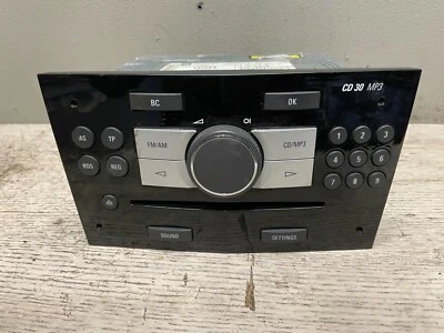 Opel Astra H CD 30 MP3 Autoradio Radio RDS 497316088 497 316 088 - Bild 1 von 4