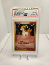 PSA 8 Graded 2004 Pokemon EX Ponyta - Rev. Foil Fire Red & Leaf Green #76