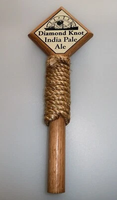 Diamond Knot Brewing India Pale Ale 12” Beer Tap Handle - Image 1 of 4