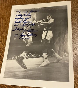 Floyd Patterson Signed Photo Autograph 8x10 Boxing Legend vs. Ali 1994 - Picture 1 of 2