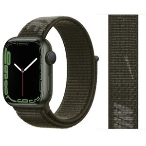 Nylon loop Strap For Apple Watch Band Sport 49mm 45mm 41mm 44mm Series 8 7 6 5 4