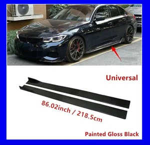 bas de caisse jupe extension latéral universel pour BMW AUDI MERCEDES 8PCS - Imagen 1 de 4
