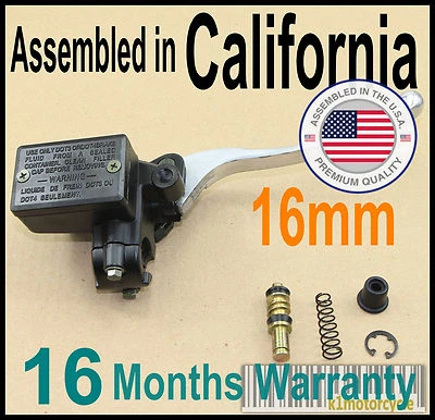 Cilindro maestro de freno para Kawasaki Ninja Eliminator KZ700 750 KDX Vulcan KLX650 Foto 1 de 4