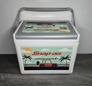 Snap-on Tools 12 Can Ice Chest Cooler Surfing Board Jeep - Picture 1 of 15